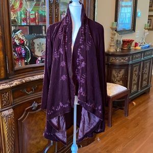 Karyn Seo Elsa Waterfall Embroidered Jacket